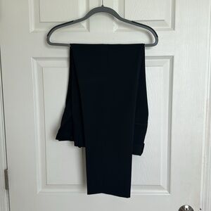 Mango Man Loose Fit Pleated Black Trousers 30x32